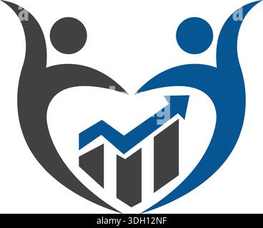 Familie Pflege Liebe Logo Vektor kostenlose Vektor Stock Vektor