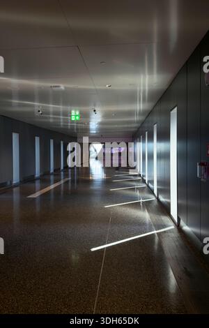 Doha, Katar - 5. Januar 2026: Im Hamad International Airport of Arrival Lounge Doha, Katar Stockfoto