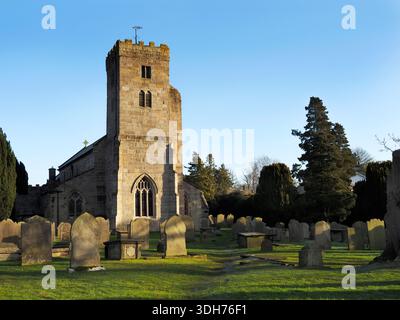 Church of England Parish Church of All Saints in Ripley North Yorkshire England Stockfoto