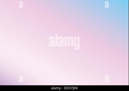Abstrakter Hintergrund mit Farbverlauf Rosa und Blau Pastellfarben Stock Vektor