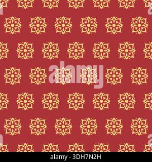 Blume Elegante Nahtlose Muster Design Vektor Stock Vektor