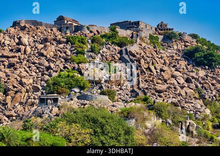 Gingee Fort Stockfoto