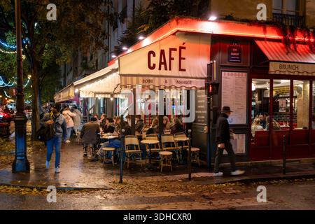 Frankreich, Paris, Marais District, Rue de Bretagne Stockfoto