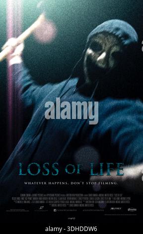 Lost of Life (2013) von Brian Gallagher mit David Arquette, Frank Whaley und Brooke Nevin. Ein gestörter Drifter manipuliert Fremde, während er eine Reihe von Gewaltverbrechen begeht. US-Poster NUR FÜR REDAKTIONELLE ZWECKE. Quelle: BFA/Lionsgate Stockfoto