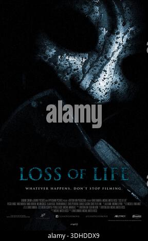 Lost of Life (2013) von Brian Gallagher mit David Arquette, Frank Whaley und Brooke Nevin. Ein gestörter Drifter manipuliert Fremde, während er eine Reihe von Gewaltverbrechen begeht. US-Poster NUR FÜR REDAKTIONELLE ZWECKE. Quelle: BFA/Lionsgate Stockfoto