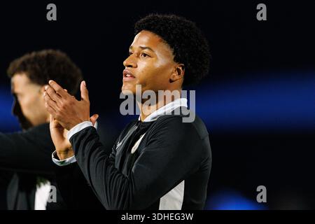 Francisco Chissumba während des Spiels der Liga Portugal zwischen den Teams FC Alverca und Moreirense FC (Maciej Rogowski/Ball Raw Bilder) Stockfoto