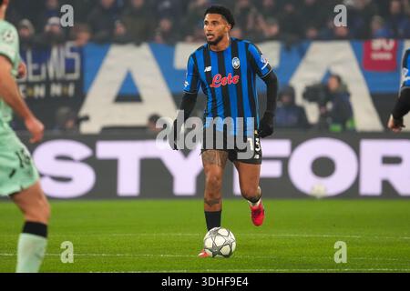 Bergamo, Italie. Januar 2026. Ederson während der UEFA Champions League, League-Phase, MD7-Fußballspiel zwischen Atalanta BC und Athletic Club am 21. Januar 2026 im Gewiss Stadium in Bergamo, Italien - Foto Alessio Morgese/DPPI Credit: DPPI Media/Alamy Live News Stockfoto