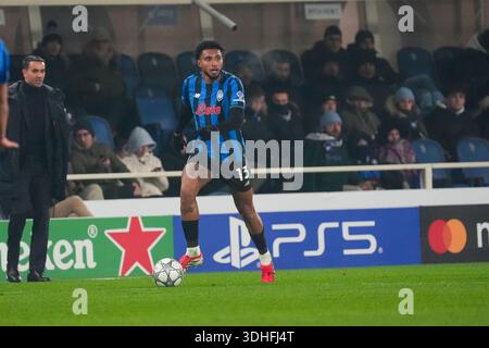 Bergamo, Italie. Januar 2026. Ederson während der UEFA Champions League, League-Phase, MD7-Fußballspiel zwischen Atalanta BC und Athletic Club am 21. Januar 2026 im Gewiss Stadium in Bergamo, Italien - Foto Alessio Morgese/DPPI Credit: DPPI Media/Alamy Live News Stockfoto