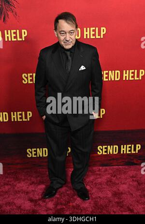 Hollywood, USA. Januar 2026. Sam Raimi kam am 21. Januar 2026 im TCL Chinese Theatre in Hollywood an der Weltpremiere „Send Help“ der 20th Century Studios an. © Starbuck/ Credit: AFF/Alamy Live News Stockfoto