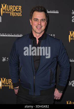 Century City, CA USA. Januar 2026. Darin Brooks bei Einem Mord zwischen Freunden Private Screening Stockfoto