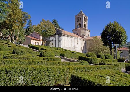Das Ganze Camprodon Village Stockfoto
