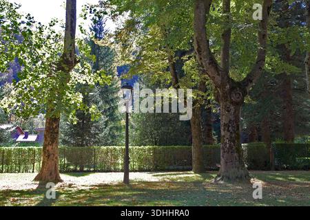 Das Ganze Camprodon Village Stockfoto