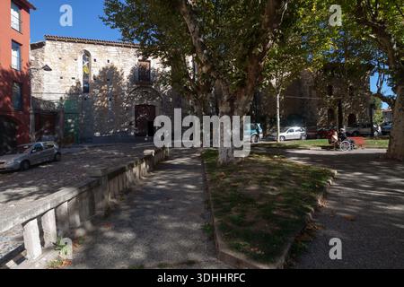 Das Ganze Camprodon Village Stockfoto