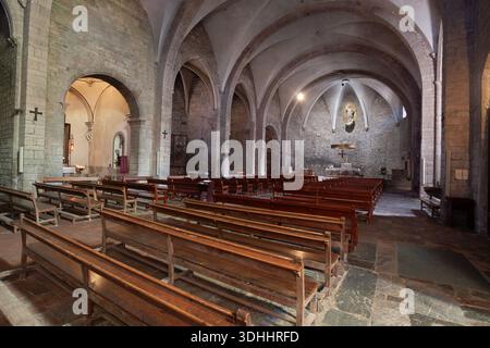 Das Ganze Camprodon Village Stockfoto