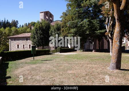 Das Ganze Camprodon Village Stockfoto