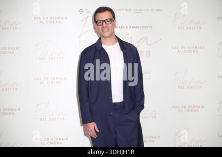 Rom, Italien. Januar 2026. Stefano Casertano nimmt am Fotoruf des Films Elena del Ghetto im Space Cinema Teil. Quelle: SOPA Images Limited/Alamy Live News Stockfoto
