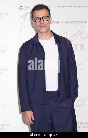 Rom, Italien. Januar 2026. Stefano Casertano nimmt am Fotoruf des Films Elena del Ghetto im Space Cinema Teil. Quelle: SOPA Images Limited/Alamy Live News Stockfoto