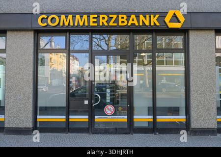 Commerzbank Filiale, Schloßstraße, Steglitz, Berlin, Deutschland *** Commerzbank Filiale, Schloßstraße, Steglitz, Berlin, Deutschland Stockfoto