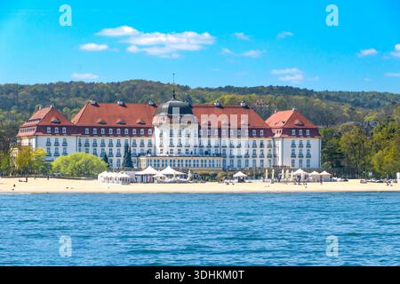 Polen, Sopot, Mai 08-2023, das Sofitel Grand Sopot Hotel Stockfoto
