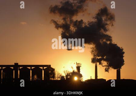 Wissington Sugar Beet Factory in Norfolk Stockfoto