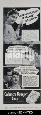 Vintage-Magazin „Life“, 13. April 1942, Anzeige, USA Stockfoto