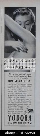 Vintage-Magazin „Life“, 13. April 1942, Anzeige, USA Stockfoto