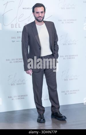 22. Januar 2026, Rom, RM, Italien: Schauspieler Marcello Maietta nimmt am Fotogespräch für „Elena del Ghetto“ im Space Cinema Moderno in Rom Teil (Foto: © Matteo Nardone/Pacific Press via ZUMA Press Wire). Nicht für kommerzielle ZWECKE! Stockfoto