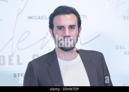 22. Januar 2026, Rom, RM, Italien: Schauspieler Marcello Maietta nimmt am Fotogespräch für „Elena del Ghetto“ im Space Cinema Moderno in Rom Teil (Foto: © Matteo Nardone/Pacific Press via ZUMA Press Wire). Nicht für kommerzielle ZWECKE! Stockfoto
