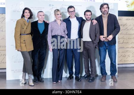 22. Januar 2026, Rom, RM, Italien: Cast nimmt am Fotogespräch für „Elena del Ghetto“ im Space Cinema Moderno in Rom Teil (Foto: © Matteo Nardone/Pacific Press via ZUMA Press Wire). Nicht für kommerzielle ZWECKE! Stockfoto