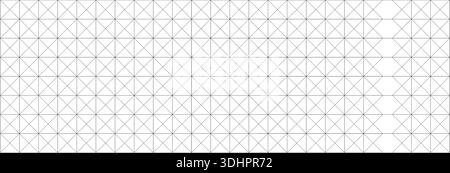 4K hellweißes geometrisches nahtloses Dreiecksmuster. Abstrakter schwarz-weißer Hintergrund. Geometrischer Hintergrund für Technologieunternehmen. Stock Vektor