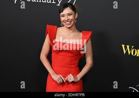 Xochitl Gomez beim Launch Event der Disney+ Miniserie 'Wonder man' im TCL Chinese Theatre. Los Angeles, 22.01.2026 Stockfoto