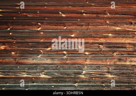 Hintergrund aus alter verblasster Holzstruktur Stockfoto