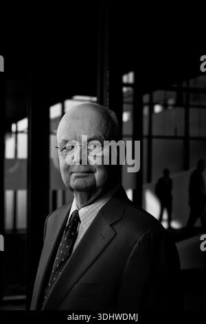 LUMENPHOTO.NL - 2018 - NIEDERLANDE - Michael Hayden ist ein ehemaliger Viersternengeneral der United States Air Force und ehemaliger Direktor der National Security Agency, stellvertretender Direktor des National Intelligence Agency und Direktor der Central Intelligence Agency. Hayden ist derzeit Co-Vorsitzender der Initiative Electric Grid Cyber Security des Policy Centers. Er ist ein nationaler Sicherheitsanalyst für CNN. Foto: Mark Horn/Lumen Photo. (AUS: Belgien, Frankreich, Deutschland, Niederlande, Schweiz, Vereinigtes Königreich.) Stockfoto