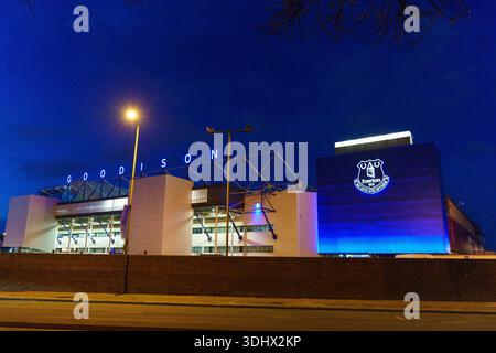 Liverpool, 23. Januar 2026: Goodison Park Before Everton Women vs. Brighton Women in the WSL at Goodison Park, Adam Edwards/Alamy Live News Stockfoto