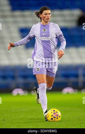 UK. Januar 2026. Everton FC gegen Brighton FC Barclays Womens Super League GOODISON PARK ENGLAND - 23. Januar 2026 Charlie Rule of Brighton beim Barclays Women’s Super League Spiel zwischen Everton FC und Brighton FC im Goodison Park am 23. Januar 2026 in Liverpool, England. Quelle: ALAN EDWARDS/Alamy Live News Stockfoto