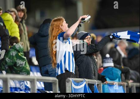 Liverpool, Großbritannien. Januar 2026. Während des Barcleys WSL-Spiels zwischen Everton und Brighton im Goodison Park, Liverpool, England. Quelle: SPP Sport Pressefoto. /Alamy Live News Stockfoto