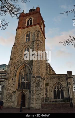 St. Giles ohne Cripplegate, London, England, Vereinigtes Königreich Stockfoto