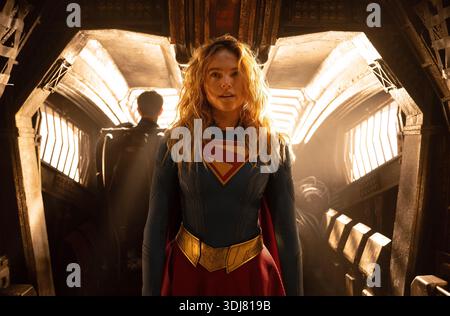 Supergirl Milly Alcock Stockfoto