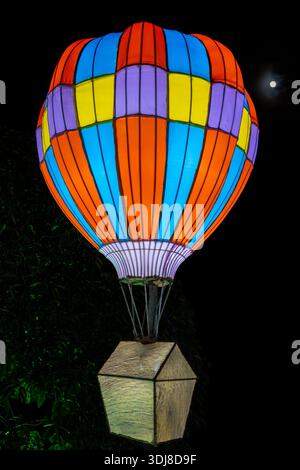Longleat Festival of Light, Longleat Estate, Warminster, 01/2026 Stockfoto