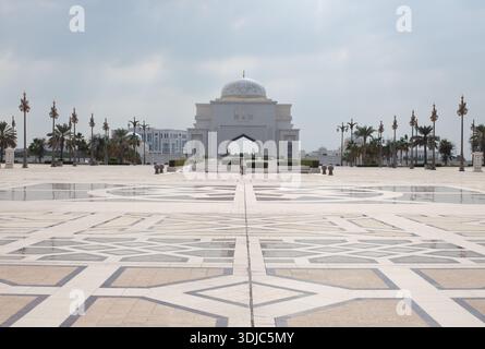 Qasr Al Watan Präsidentenpalast in Abu Dhabi Stockfoto