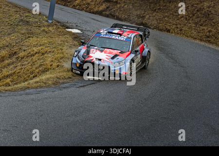 WRC Monte Carlo 2026, es 06, Sigottier, FRANKREICH, 01/2026 Florent 'MrCrash' B. Stockfoto