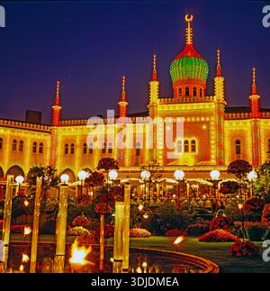 Tivoli Gardens in Kopenhagen, Dänemark Stockfoto