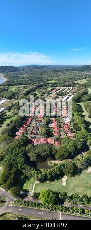 Costa-Ricanisches Paradies Aus Der Vogelperspektive Stockfoto