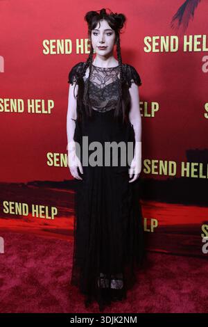 CA. 21. Januar 2026. Emma Raimi bei Arrivals für SEND HELP Premiere, TCL Chinese Theatre IMAX, Los Angeles, CA, 21. Januar 2026. Quelle: Priscilla Grant/Everett Collection/Alamy Live News Stockfoto