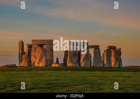 Stonehenge, Somerset, England Stockfoto