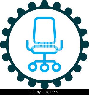 Aktualisierung des Symbols für die Farblinie der Software. Lineares Piktogramm Für Aktualisierung Des Computersystems. Symbol "Prozess Herunterladen". Fortschritt des Upgrades. Bearbeitbare Kontur. Vektor Stock Vektor