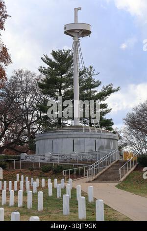 Nationalfriedhof Arlington, Virginia, USA Stockfoto