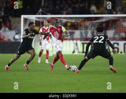 Monaco, Fürstentum Monaco. Januar 2026. Denis Zakaria von AS Monaco während des Fußballspiels der UEFA Champions League 2025/26 zwischen AS Monaco und Juventus FC am 28. Januar 2026 im Stade Louis II, Monaco, Foto Nderim KACELI Credit: Independent Photo Agency/Alamy Live News Stockfoto