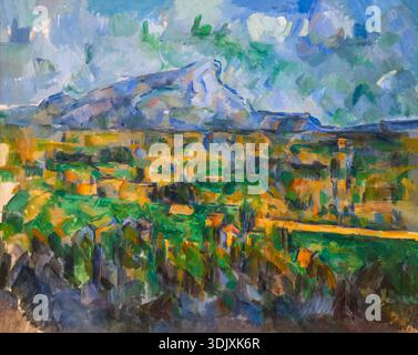 Mont Sainte-Victoire, Paul Cezanne, 1902-1906 Stockfoto