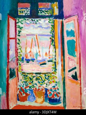 Offenes Fenster, Collioure, Henri Matisse, 1905 Stockfoto